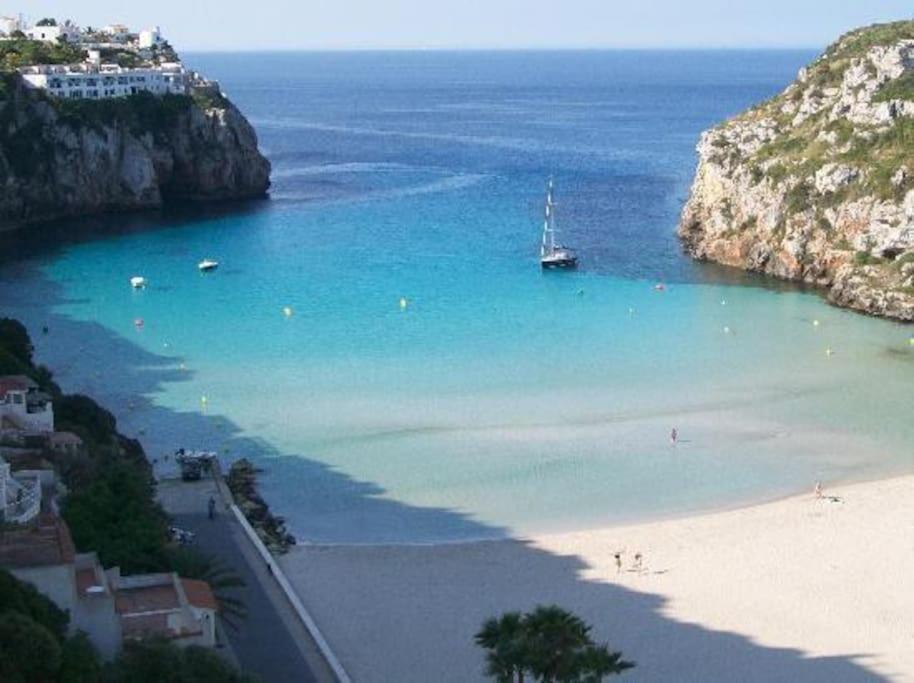 Precioso Apartamento Piscinas Cala En Porter Cala En Porter  외부 사진